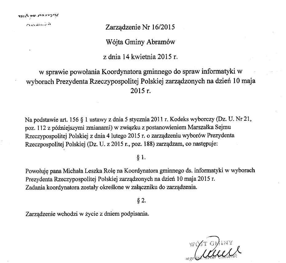 wybory Z
