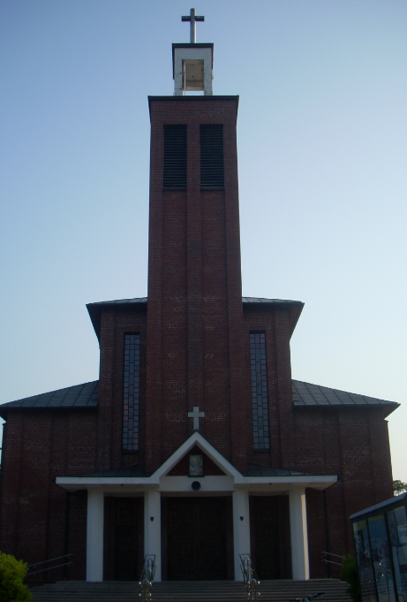 front kościoła