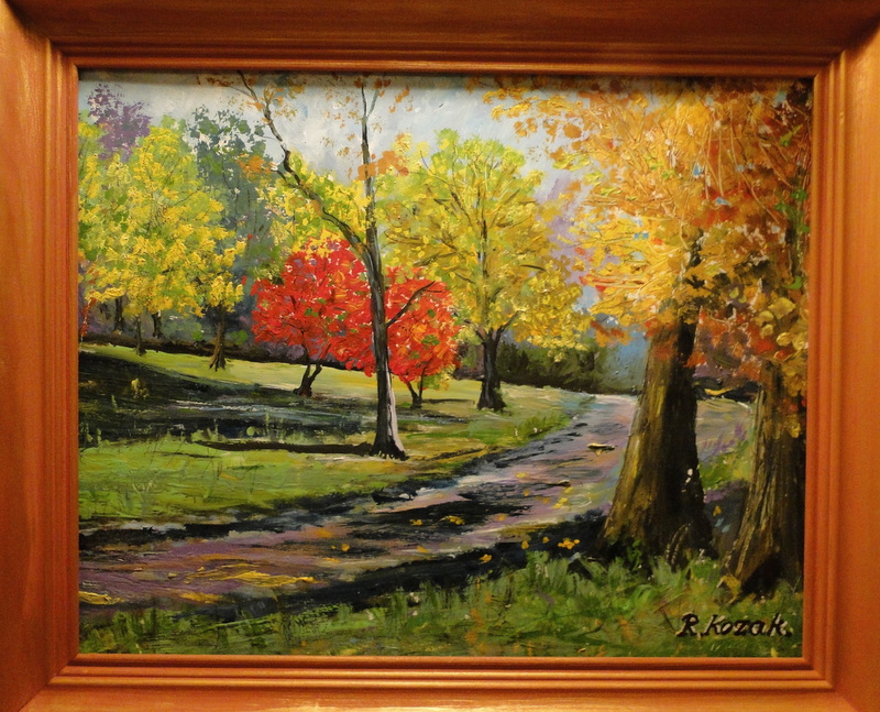 Obrazy Ryszarda Kozaka